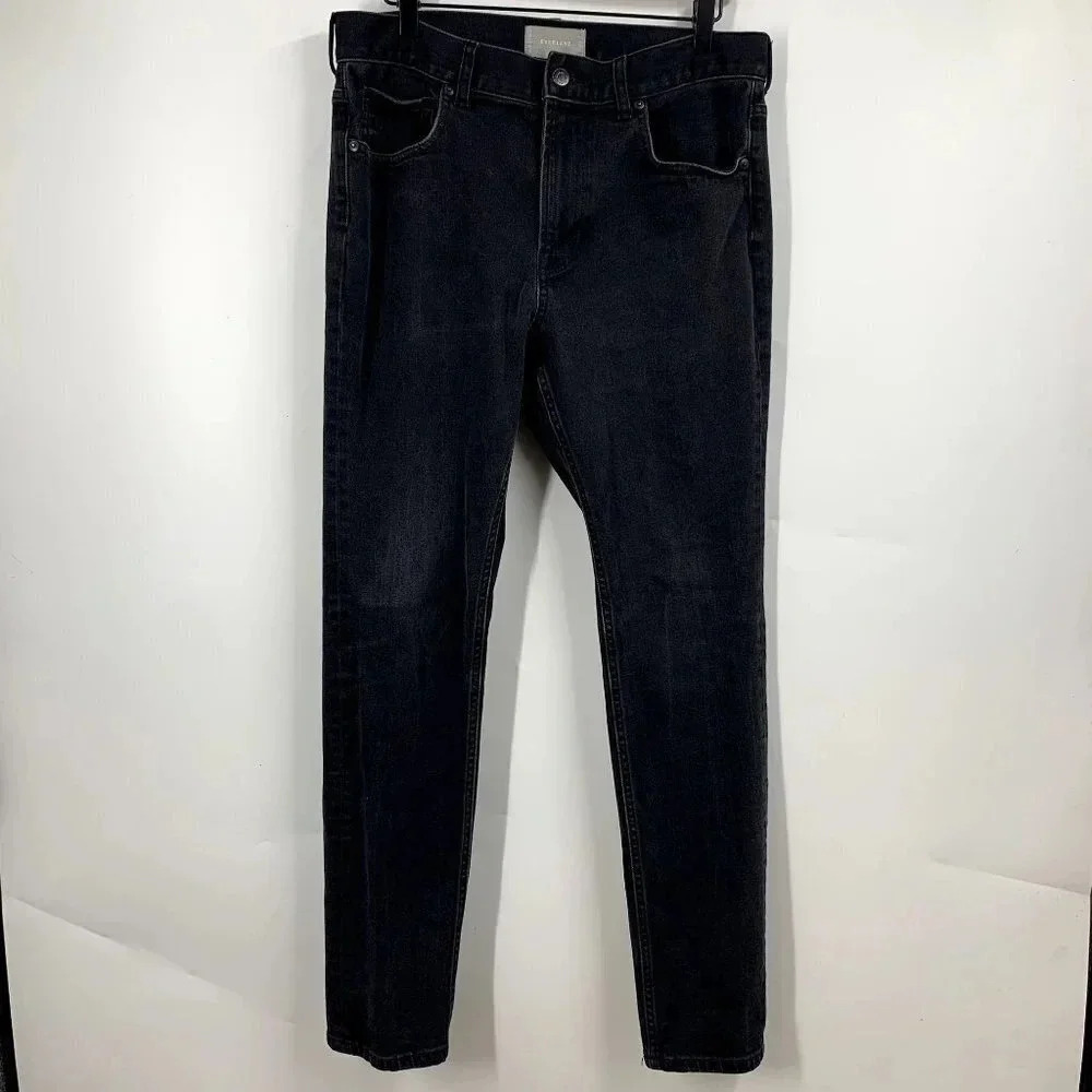 Everlane Men's Skinny Jean Cotton Black Size‎ 34x32